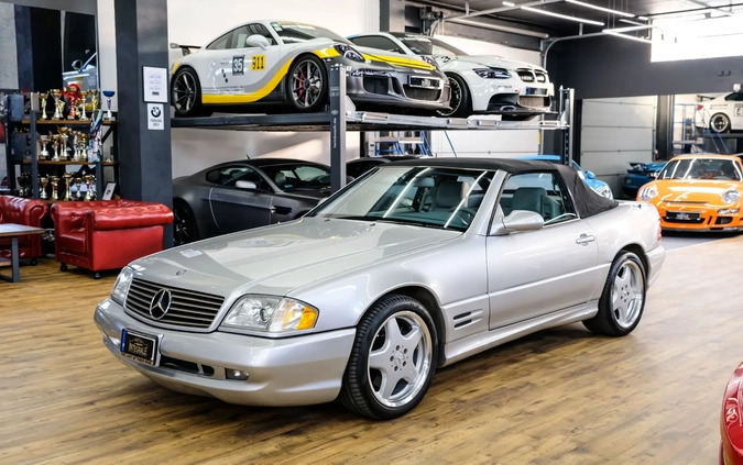 Mercedes-Benz SL cena 129500 przebieg: 119000, rok produkcji 2001 z Grabów nad Prosną małe 704